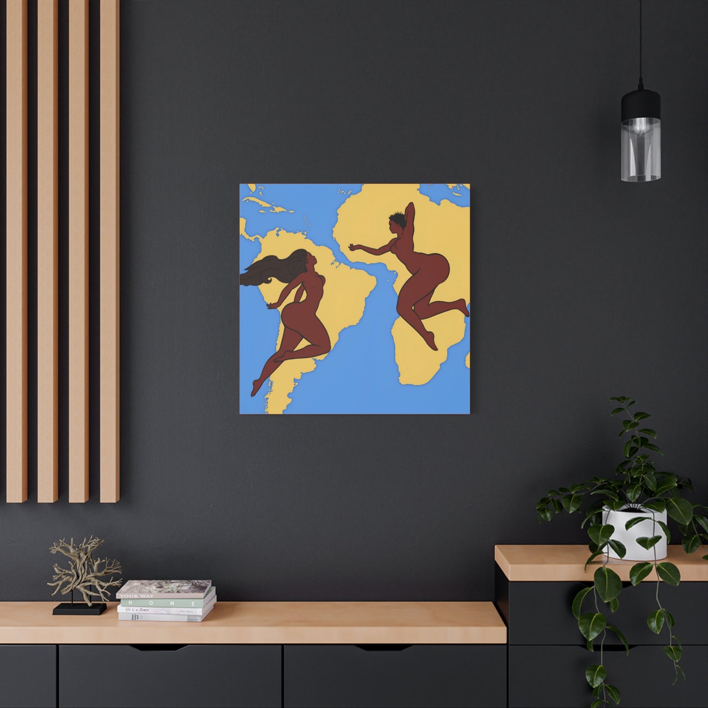 "Gondwana" Canvas Print