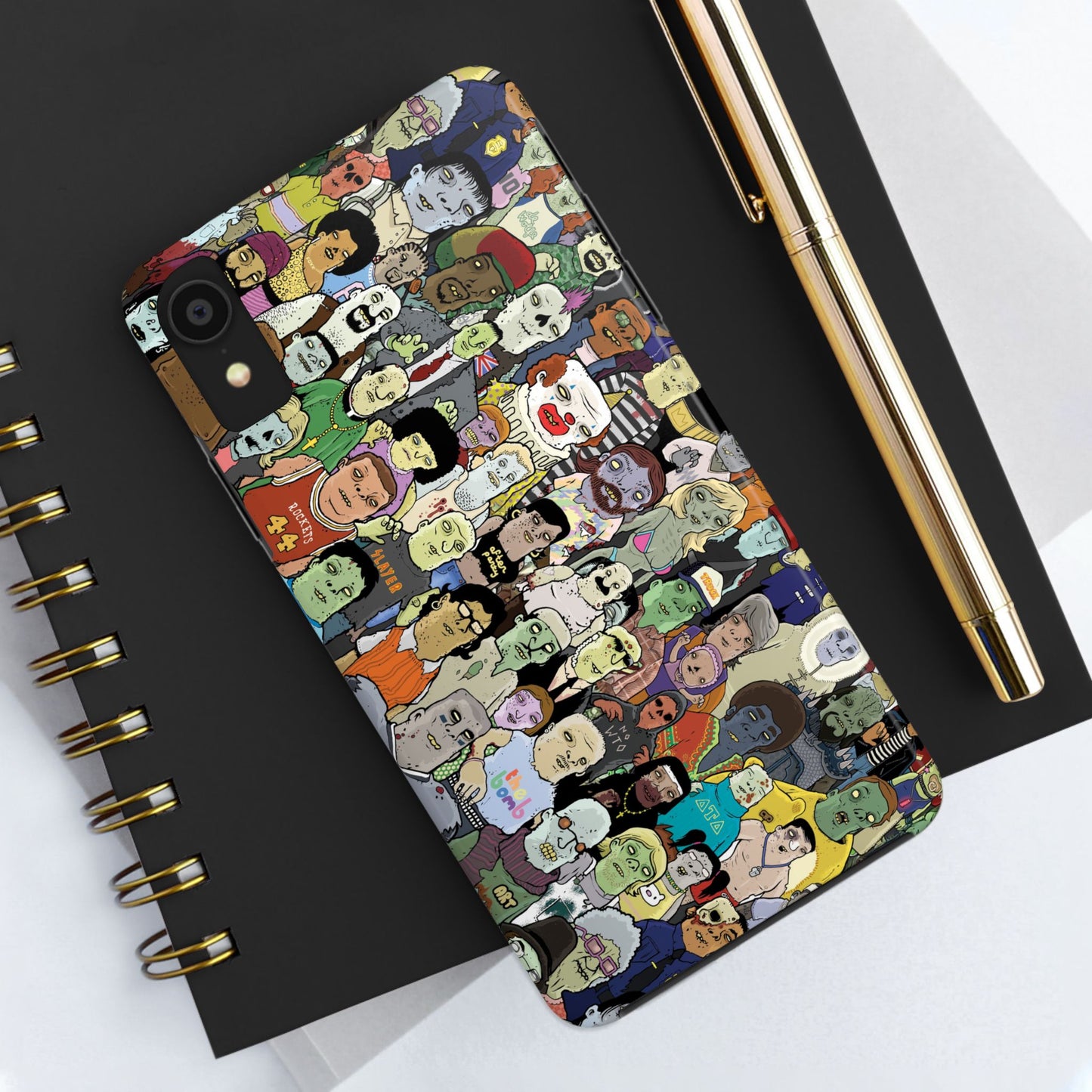 "Wall of Zombies" Phone Case