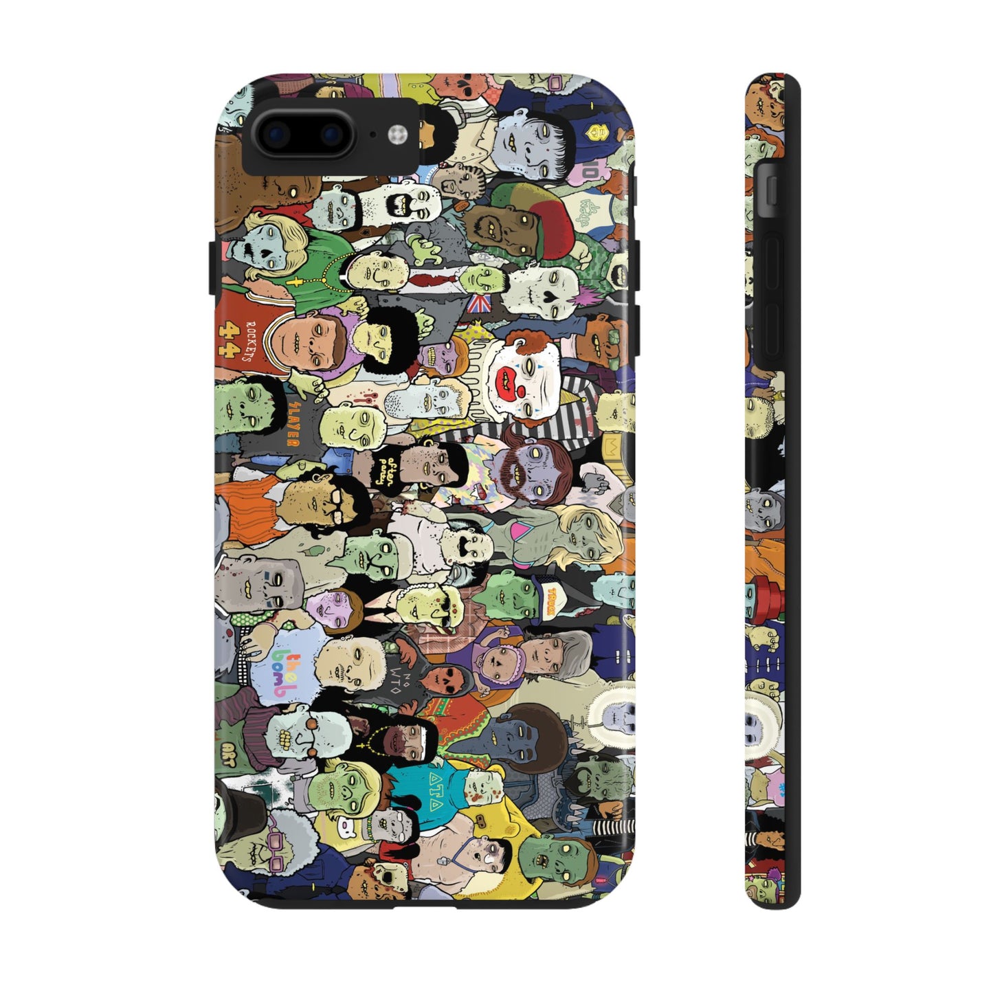 "Wall of Zombies" Phone Case