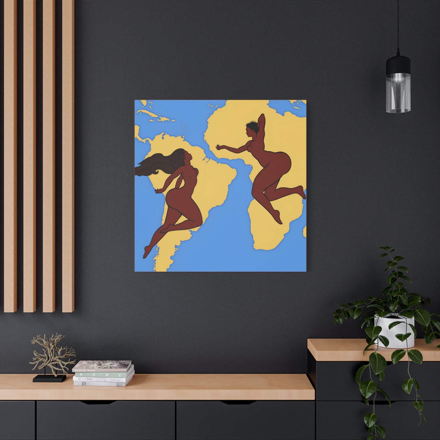 "Gondwana" Canvas Print