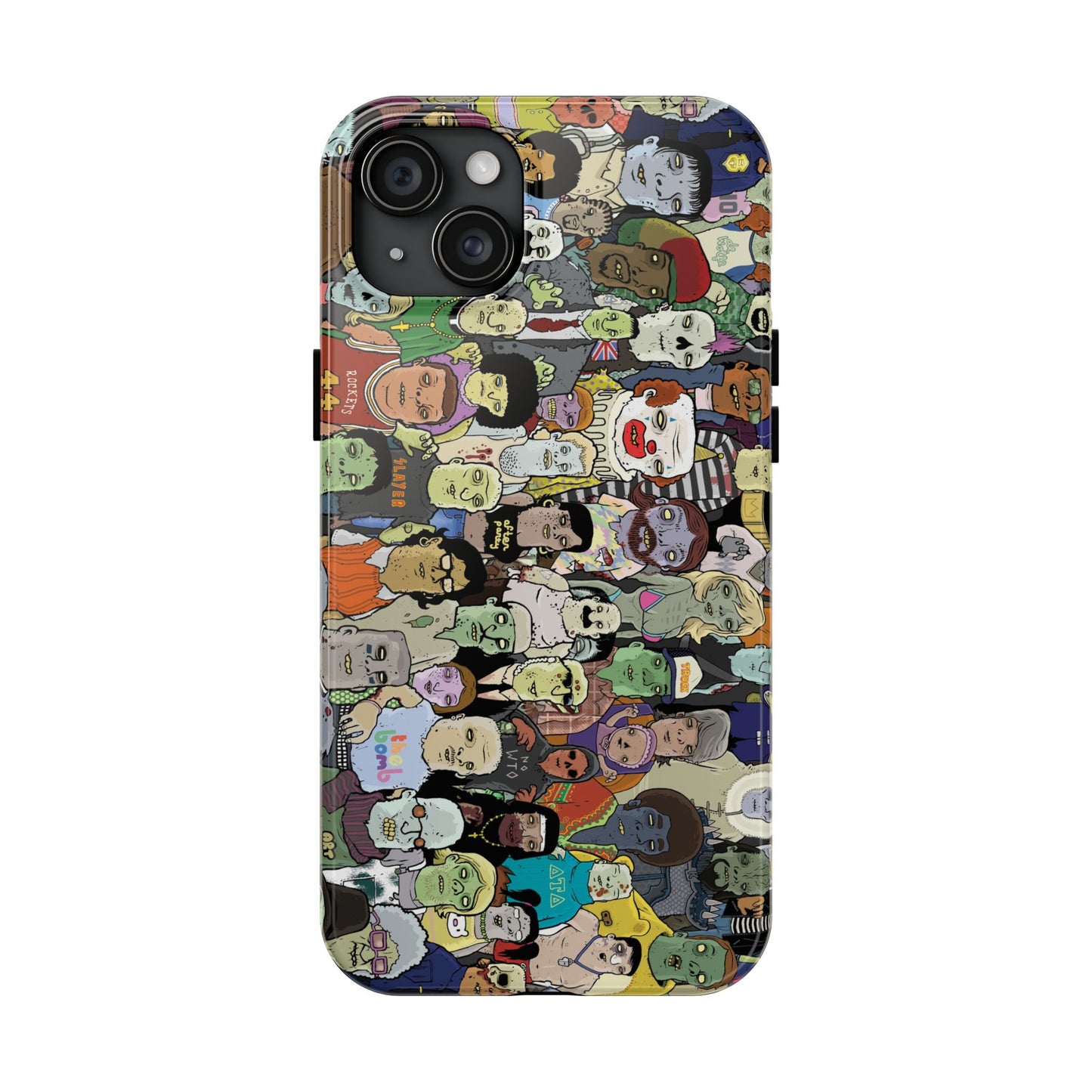 "Wall of Zombies" Phone Case