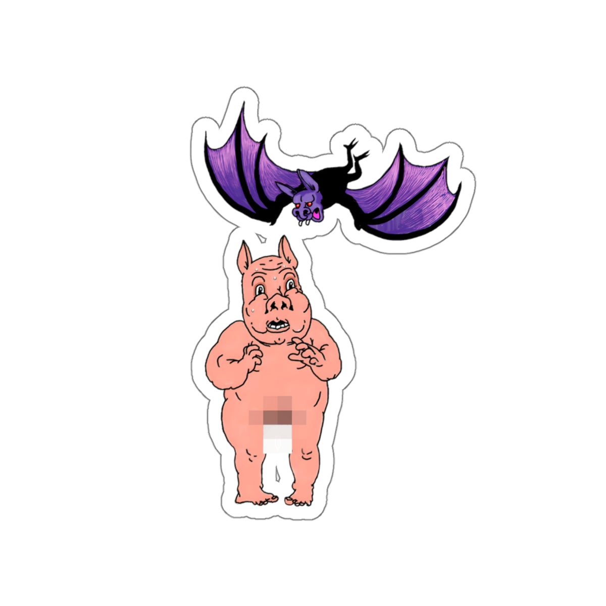 "Bonestripper" Die-Cut Sticker