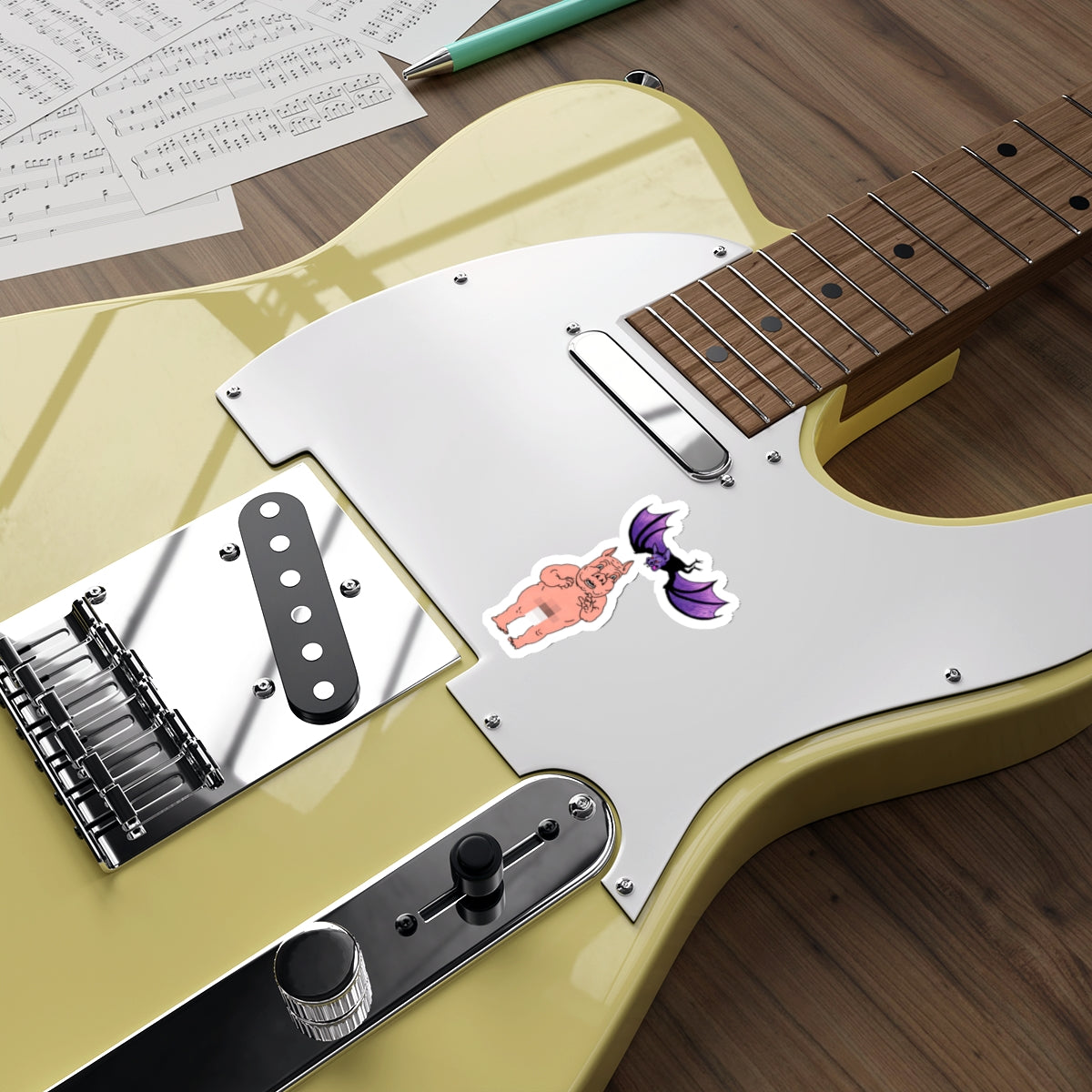 "Bonestripper" Die-Cut Sticker