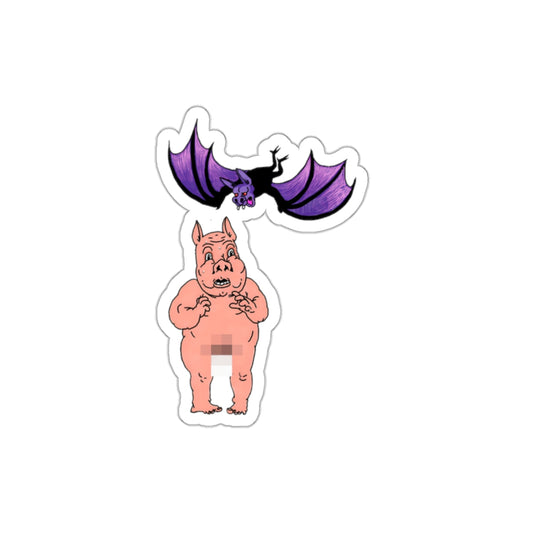 "Bonestripper" Die-Cut Sticker