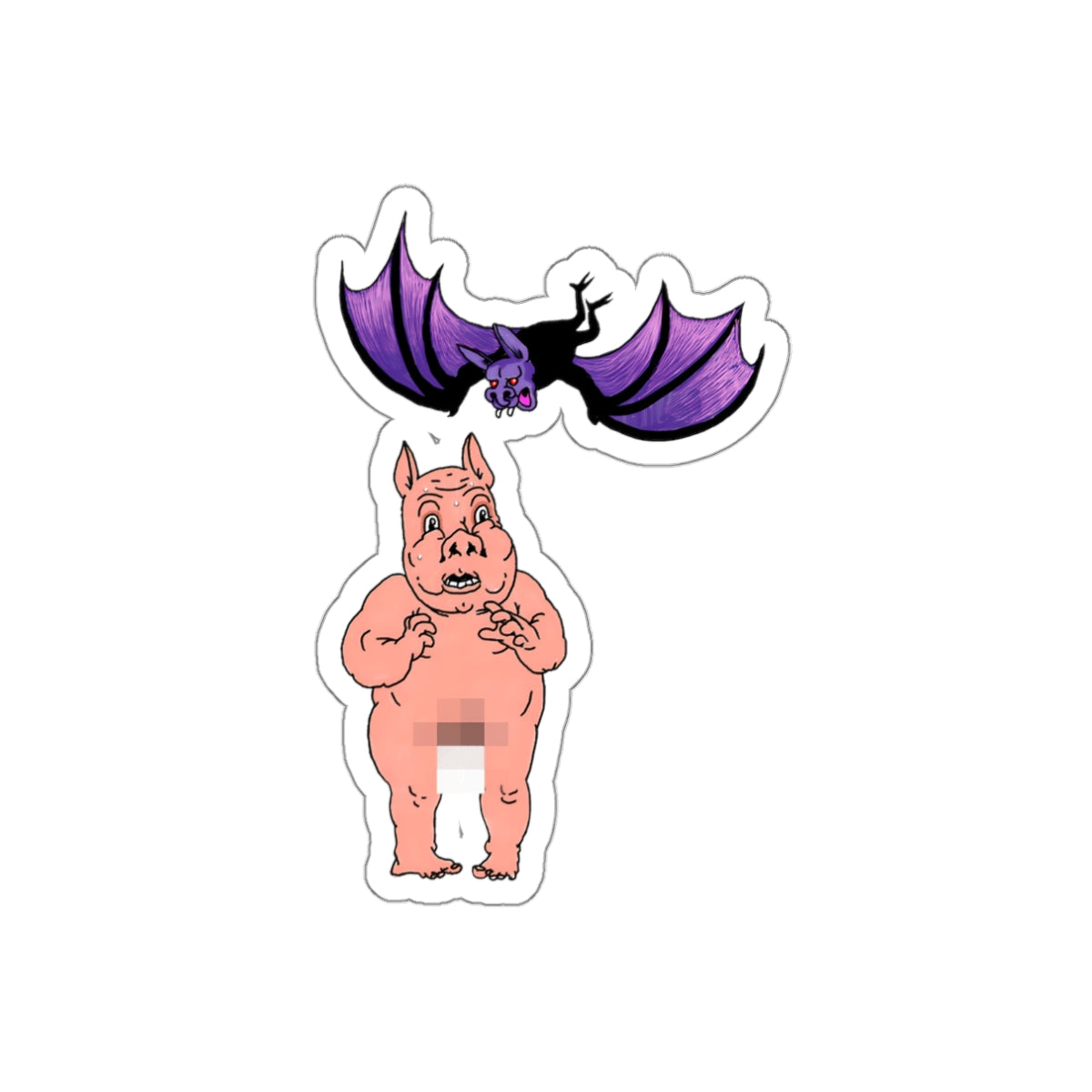 "Bonestripper" Die-Cut Sticker