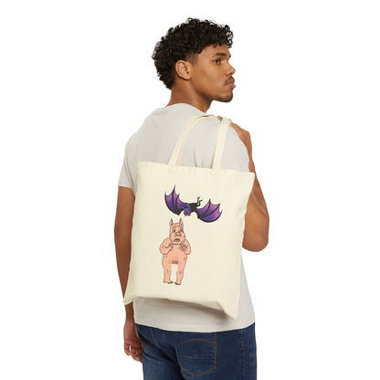 "Bonestripper" tote bag