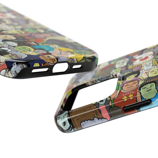 "Wall of Zombies" Phone Case