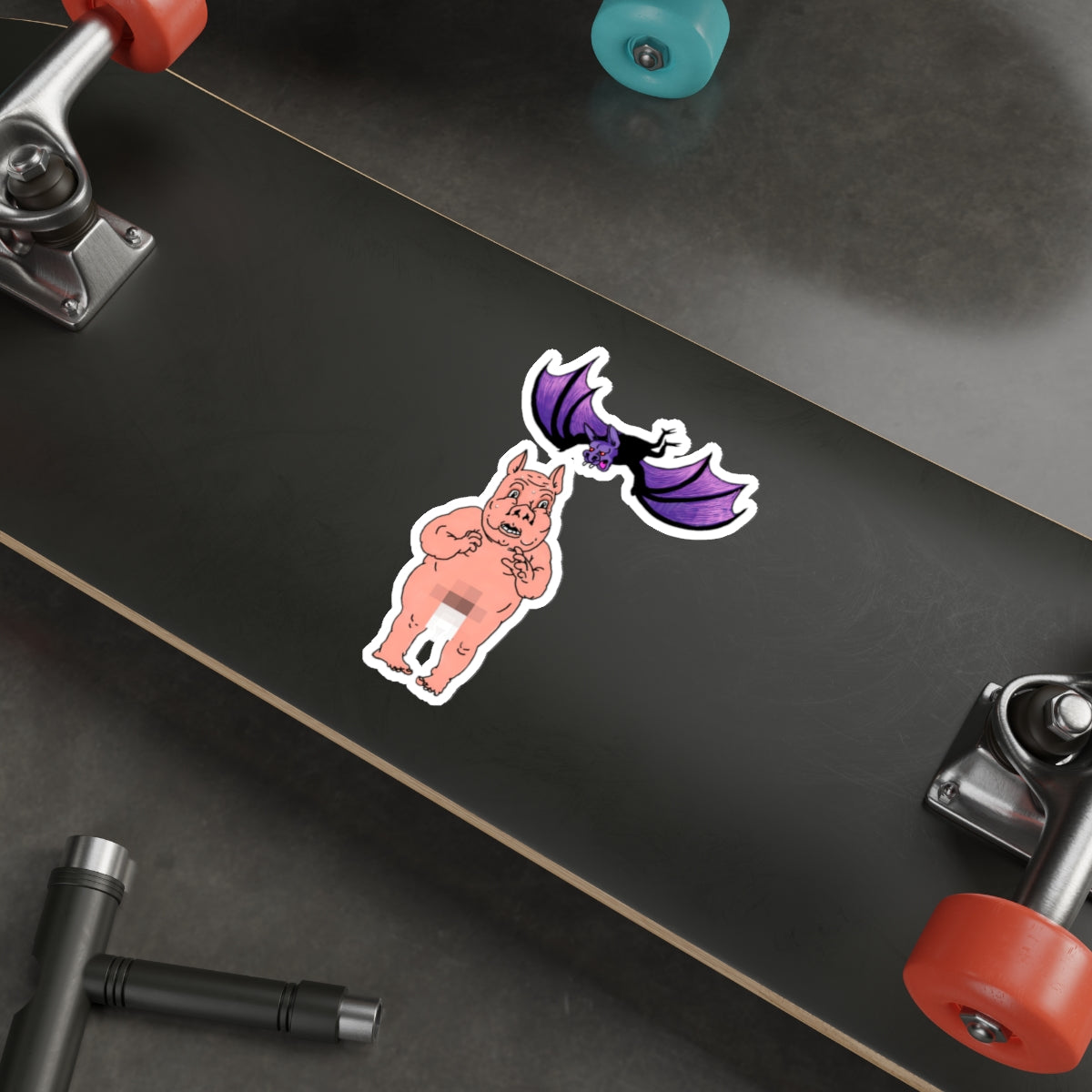 "Bonestripper" Die-Cut Sticker