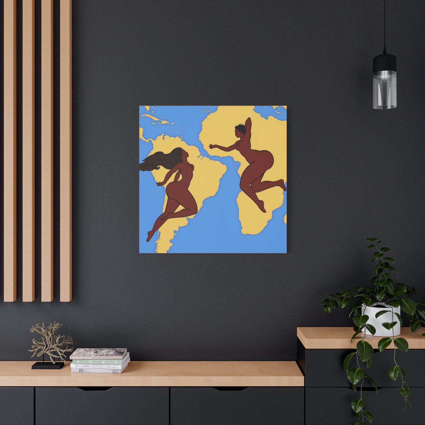 "Gondwana" Canvas Print