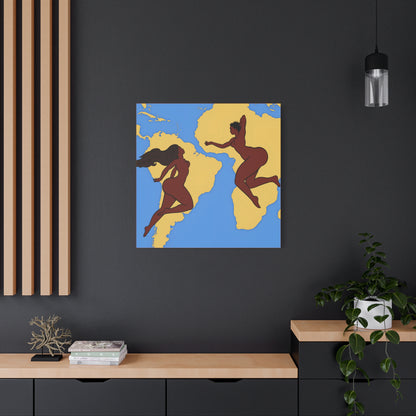 "Gondwana" Canvas Print