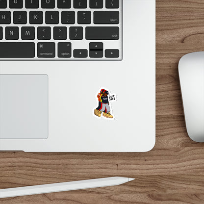 "Outside" Die-Cut Sticker