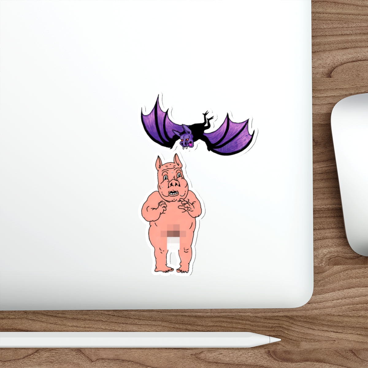 "Bonestripper" Die-Cut Sticker