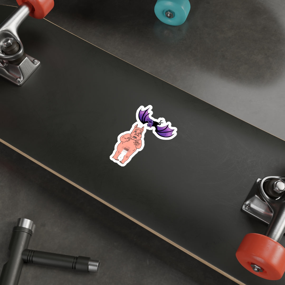 "Bonestripper" Die-Cut Sticker