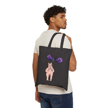 "Bonestripper" tote bag