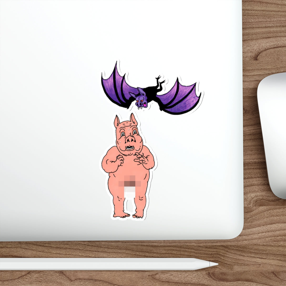 "Bonestripper" Die-Cut Sticker