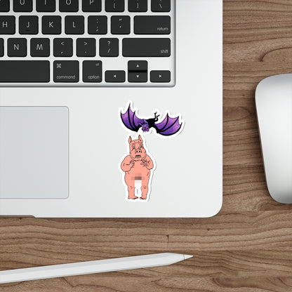 "Bonestripper" Die-Cut Sticker