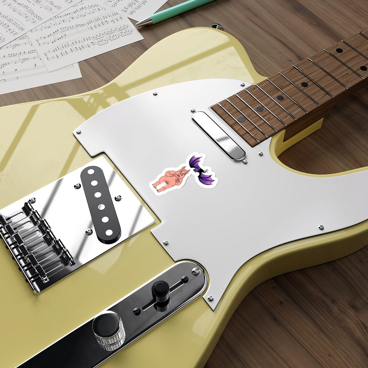 "Bonestripper" Die-Cut Sticker